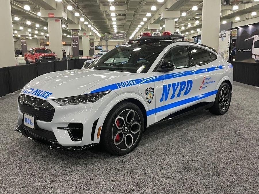 Mach E Electric Police Vehicle